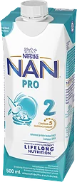 NAN Pro 2 drickfärdig 6m 500ml Nestle