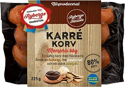 Kryddkorv Karrékorv 80% Kötthalt 225g Rybergs