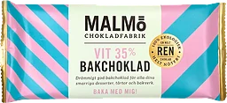 Bakchoklad Vit Malmö Chokladfabrik