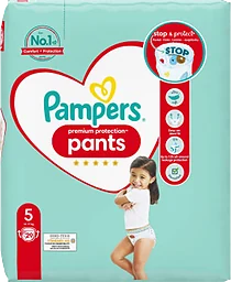 Byxblöjor Premium Protection Pants 5 12-17kg 29-p Pampers