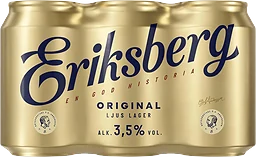 Öl Original Lager 3,5% 6x33cl Eriksberg