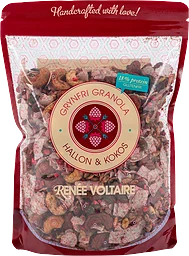 Grynfri Granola Hallon & Kokos 375g Renée Voltaire