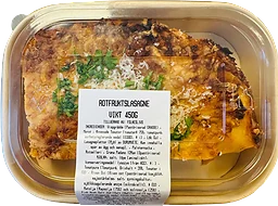 Rotfruktslasagne