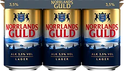 Norrlands Guld Lager 3,5% Folköl Burk