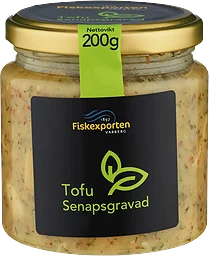 Tofu senapsgravad 200g Fiskexporten