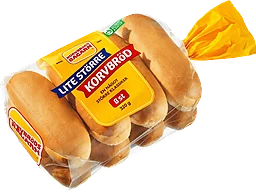 Korvbröd Stora 8-p 320g Korvbrödsbagarn