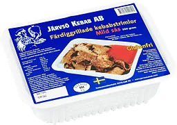 Kebab Mild Sås Färdiggrillad Fryst