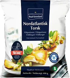 Nutaaq torskfiléer 400g Royal Greenland