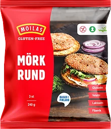 Mörkt bröd glutenfritt 240g Moilas