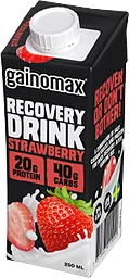Återhämtningsdryck Strawberry 250ml Gainomax