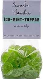 Godis Ice-mint-toppar 200g Svenska Karamellkompaniet
