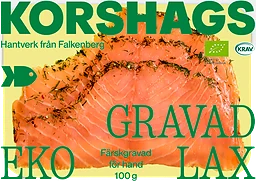 Gravad laxfilé skivad Eko