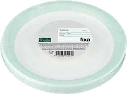 Tallrik 22cm Flat med Dekor