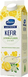 Kefir Citron Fläder Laktosfri 2,1% 1000g Valio