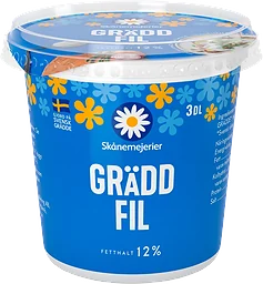 Gräddfil 12% 3dl Skånemejerier