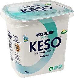 Cottage cheese Mini 1,5% Laktosfri 500g KESO®