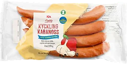 Kycklingkorv Kabanoss 270g ICA