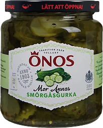 Smörgåsgurka Mor annas 590g Önos