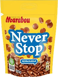 Chokladpåse Never Stop 150g Marabou
