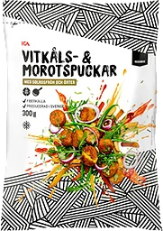 Pannfärdigt Vitkål & morotspuckar Fryst 300g ICA
