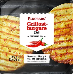 Grillost Chili Burgare 2p 21%