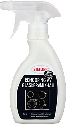 Rengöring av glaskeramikhäll 250ml Sterling