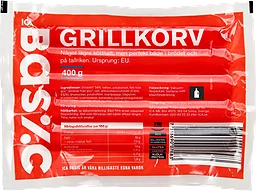 Grillkorv 400g ICA Basic