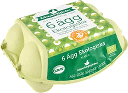Ägg M-l Ekologiska 6-pack