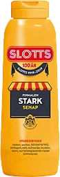 Senap Finmalen stark 450g Slotts