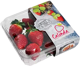 Jordgubbar Calinda 400g Klass 1