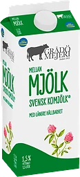 Mellanmjölk lång hållbarhet 1,5%