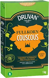 Couscous Fullkorn 1kg Druvan