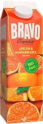 Apelsin & Mandarinjuice 1l Bravo