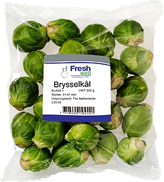Brysselkål 500g Klass 1