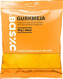 Gurkmeja 80g ICA Basic