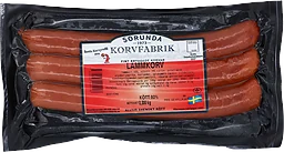 Lammkorv 80% Kötthalt 300g Sorunda Korvfabrik