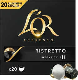 Kaffekapslar Espresso 11 Ristretto  20- p L'Or