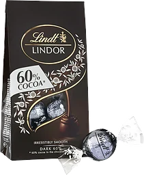 Chokladpralin Mörk Choklad 60% 137g Lindt