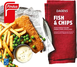Fish & Chip Fryst/1p