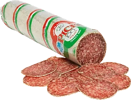 Picksalami i skivor ca