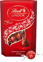 Milk Lindor Mjölkchoklad Lindorkulor Cornet