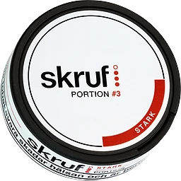 Portionssnus Stark 21,6g Skruf