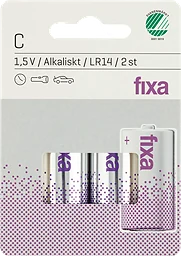 Batteri C 1,5v Alkaliskt  Lr14