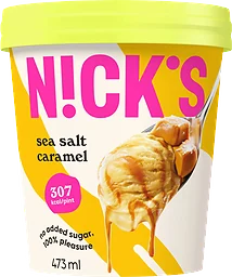 Glass Sea salt caramel 473ml Nick's