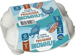 Ägg 6P Frigående Inomhus