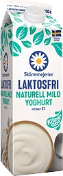 Yoghurt Mild Naturell Laktosfri 3% 1l