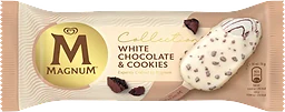 Glasspinne White chocolate & cookies 1-p Magnum