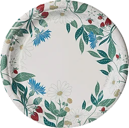 Tallrik Flora 25cm 12-p ICA
