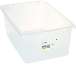 Förvaringsbox Inklusive Lock 40l Transparant