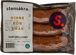 Kantarellkorv 78% Kötthalt